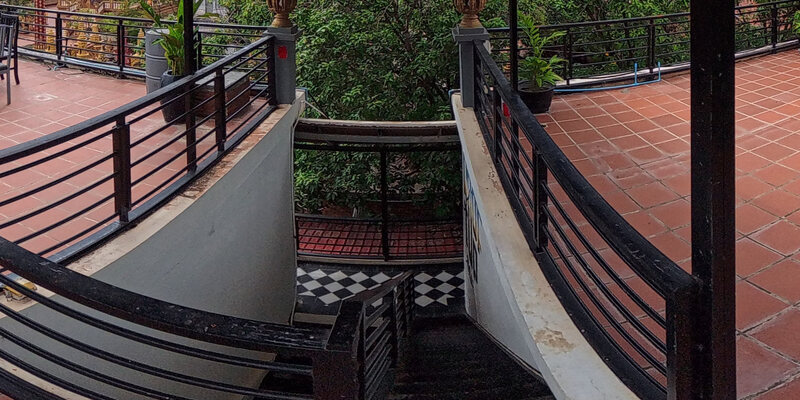 Stairs to Rooftop