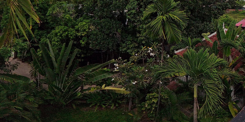 Overlooking the Grounds